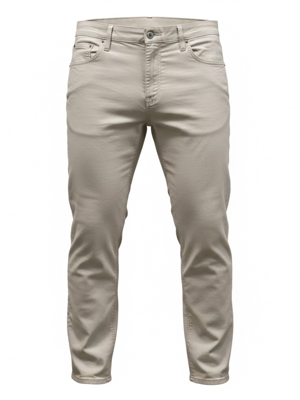 Faherty Men’s 34 Light Gray COOLMAX Organic Cotton Stretch